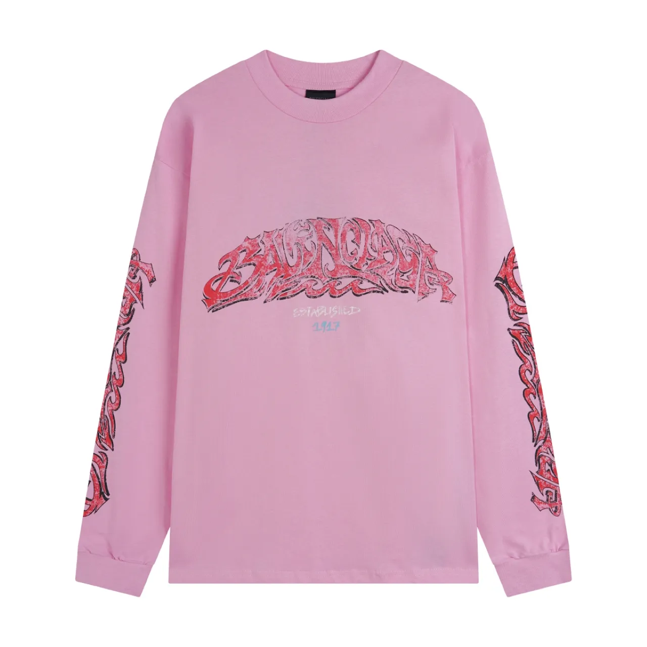 Balenciaga LOGO T💰P115 23 ➕ 32s 240 +Sizes ＋ Logo Size:Xs-L ：Pink
